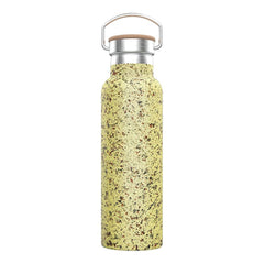 A Photo Of Green Lion Pattern Stainless Steel Water Bottle 600ml / 21oz