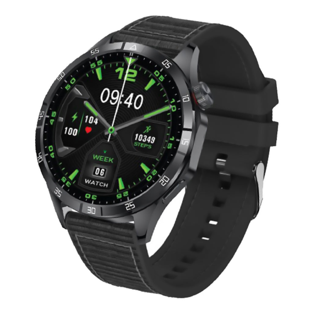 A Photo Of Green Lion Signature Pro - Smart Watch - GNSIGNPROSWBK - Black