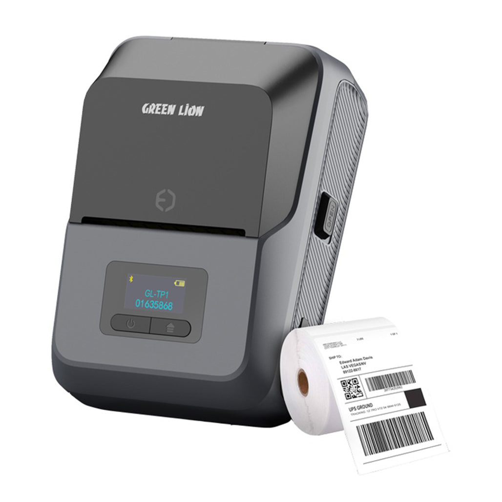 A Photo Of Green Lion Thermal Printer - Grey