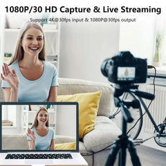 HDMI To USB 2.0 4K Video Capture Device