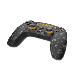 A Photo Of Harry Potter PS4 Wireless Controller - Double Vibration, Illuminated Buttons, 600mAh Battery - Black