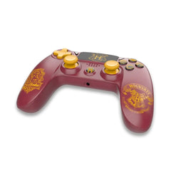 A Photo Of Harry Potter PS4 Wireless Controller - Gryffindor Edition | Licensed Gamepad with Illuminated Buttons & Dual Vibration