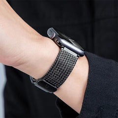 A Photo Of A-Case Hasir Magnetic Steel Band for Apple Watch, Adjustable and Secure Fit