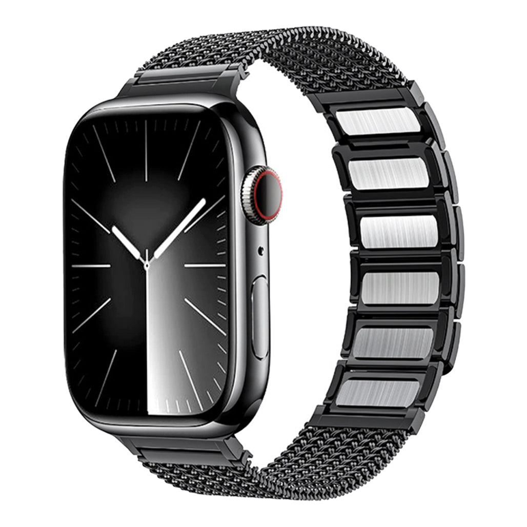 A Photo Of A-Case Hasir Magnetic Steel Band for Apple Watch, Adjustable and Secure Fit