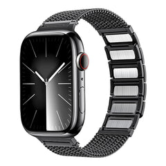 A Photo Of A-Case Hasir Magnetic Steel Band for Apple Watch, Adjustable and Secure Fit