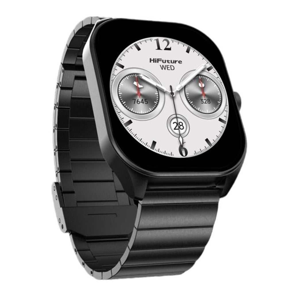 A Photo Of HiFuture APEX - Luxury Stainless Steel Smartwatch with AMOLED Display and Advanced Health Monitoring