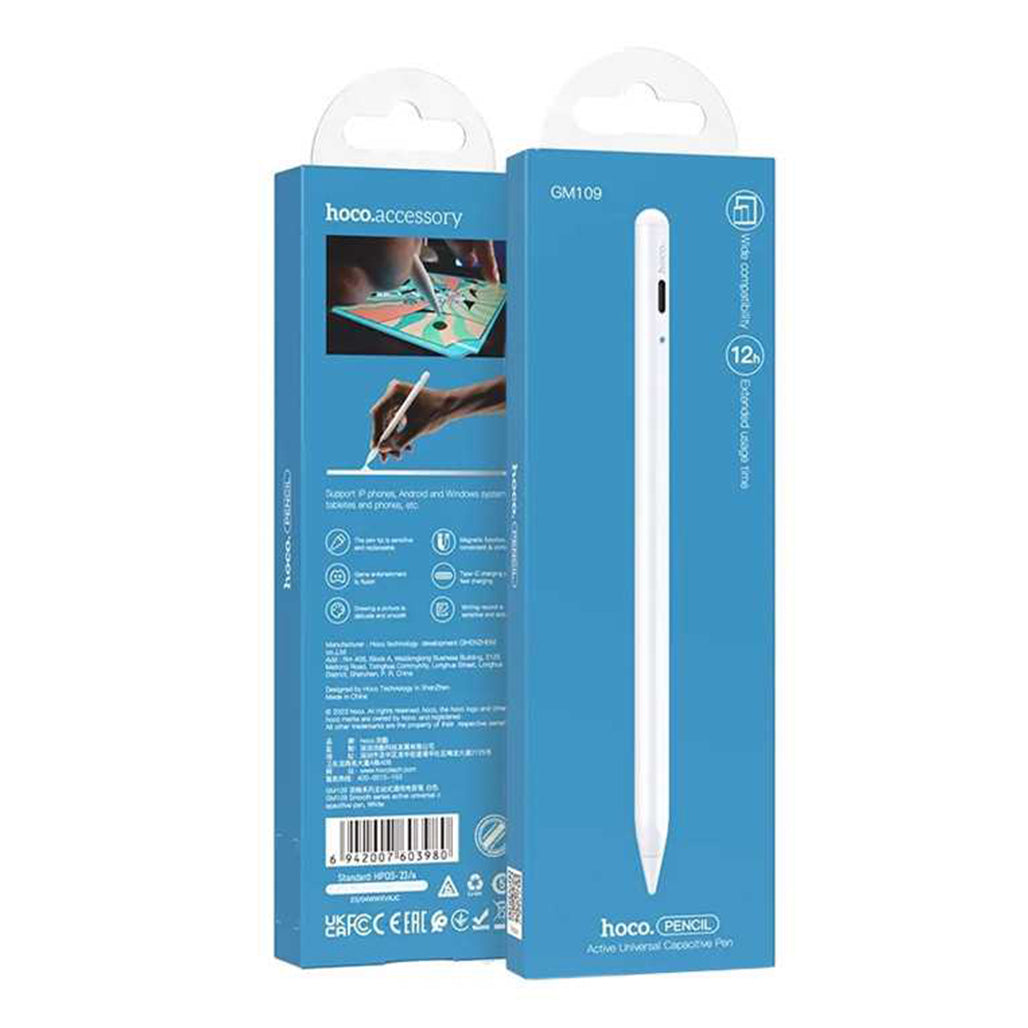 Hoco GM109 Smart Stylus Pencil, 32989255008508, Available at 961Souq