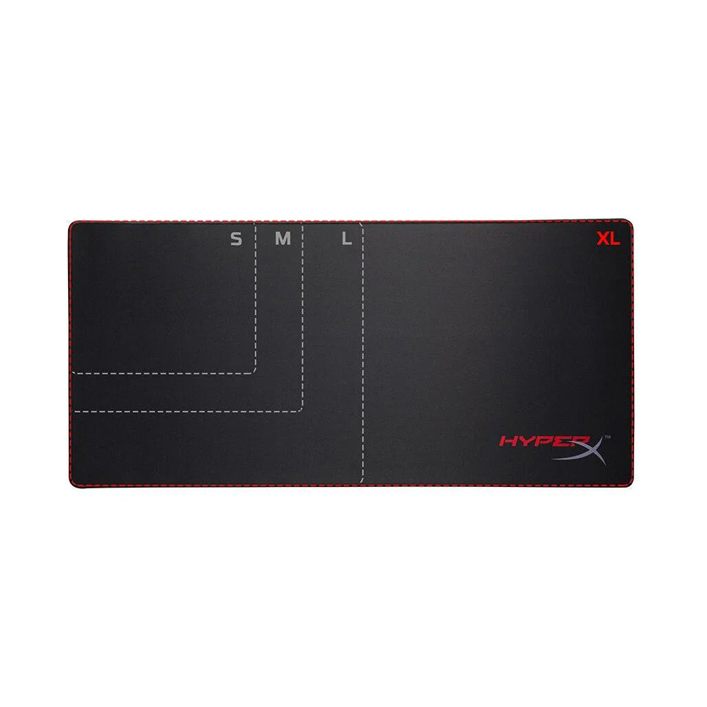 A Photo Of HyperX Fury S Pro Gaming Mouse Pad Medium - HX-MPFS-M | Seamless, Anti-Fray Edges with Stable Rubber Underside