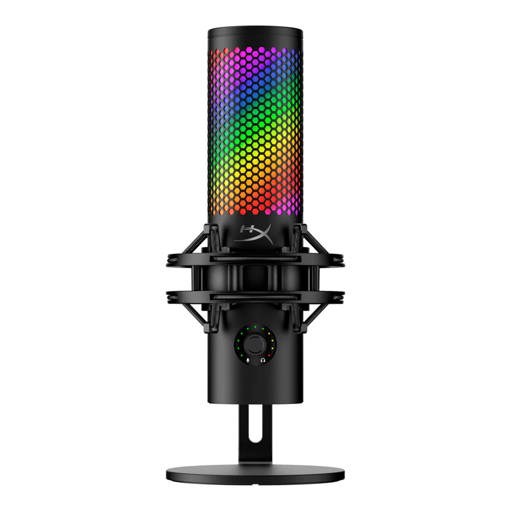 A Photo Of HyperX QuadCast 2 S - Advanced USB Microphone with Customizable aRGB Lighting and Superior Audio Quality