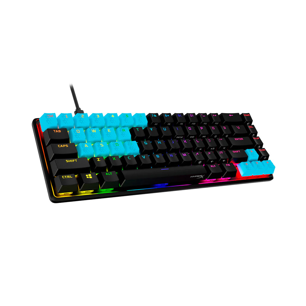 A Photo Of HyperX Rubber Keycaps - Gaming Accessory Kit - Blue