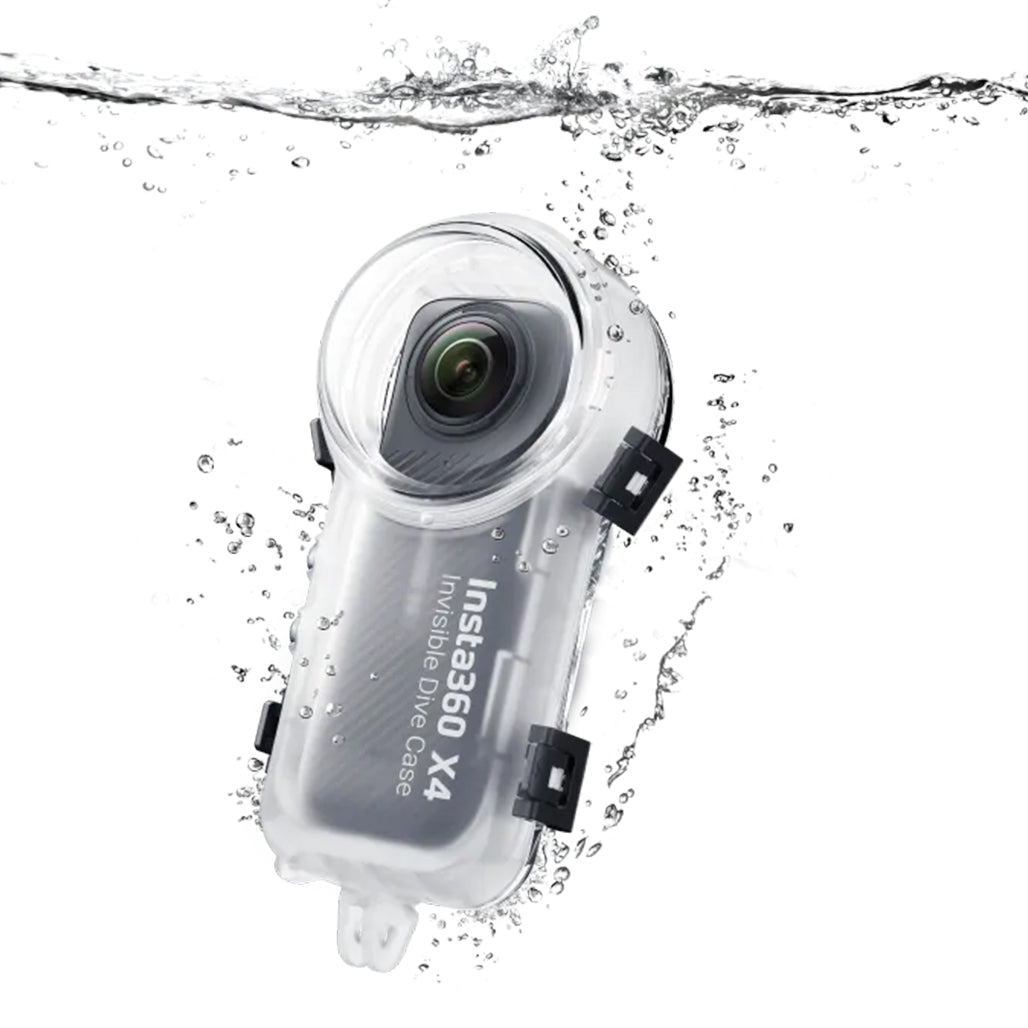 A Photo Of Insta360 X4 Invisible Dive Case: Premium 360° Underwater Protection