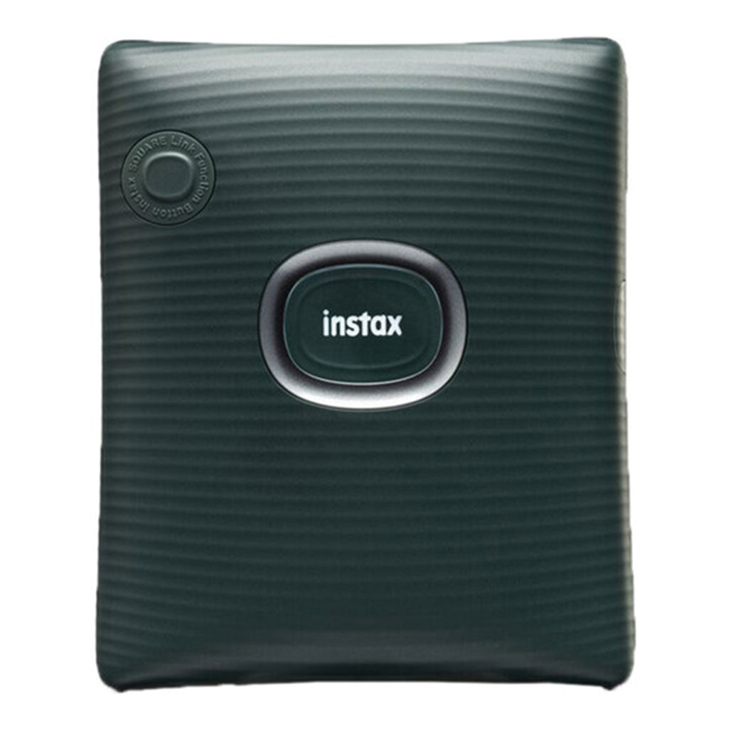 A Photo Of Fujifilm Instax Square Link Smartphone Printer - Midnight Green, AR Effects, 3-color Printing