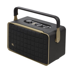 A Photo Of JBL Authentics 300 Portable Smart Home Speaker - Retro Design with Advanced Sound and Built-in Battery