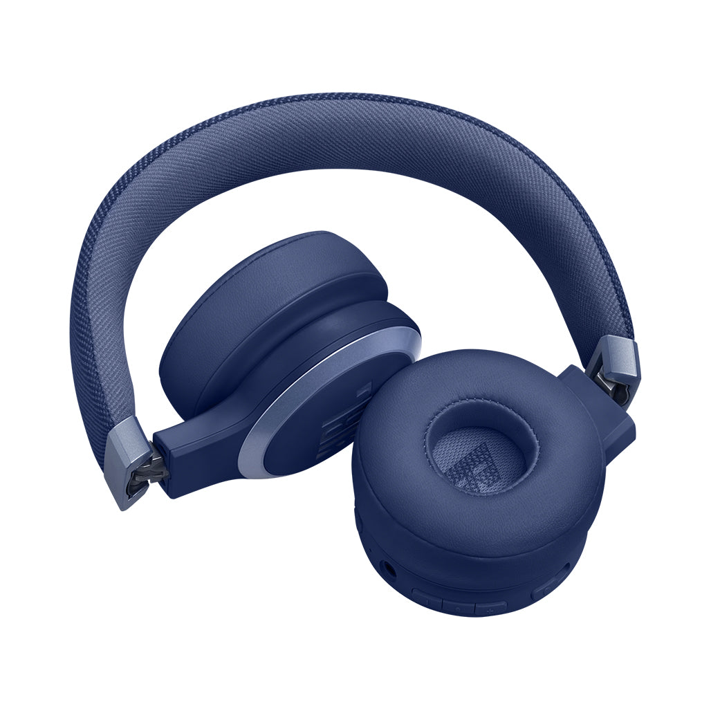 Live Headphones - Blue 670NC On-Ear Wireless – JBL