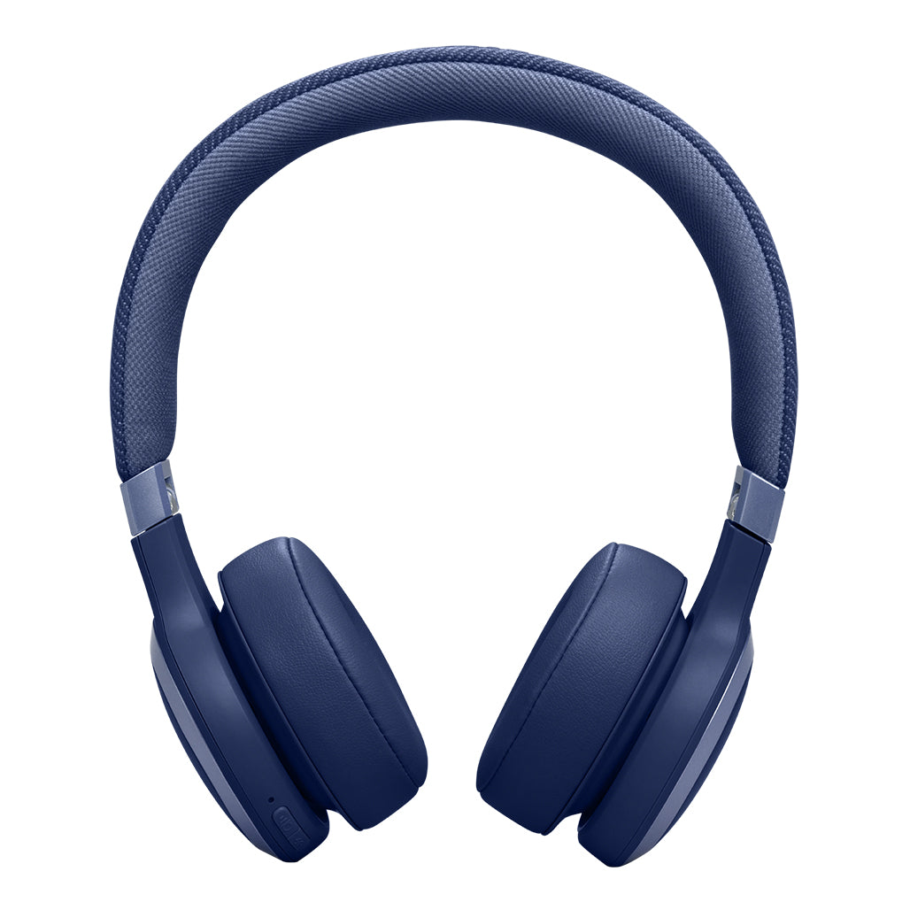 JBL Live 670NC Wireless On-Ear Headphones with True Adaptive Noise Cancellation - Blue, 32980804206844, Available at 961Souq