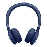 JBL Live 670NC Wireless On-Ear Headphones with True Adaptive Noise Cancellation - Blue