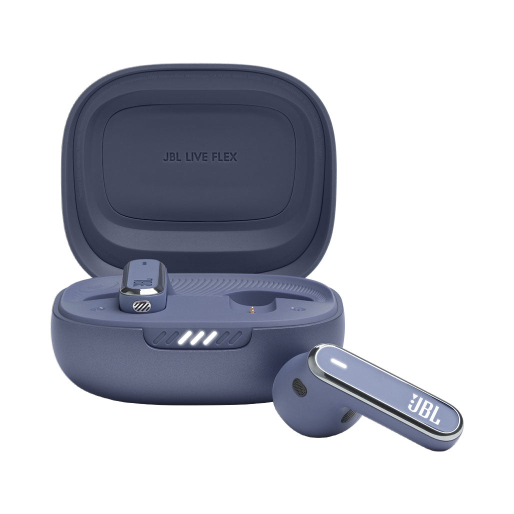 A Photo Of JBL Live Flex - True Wireless Noise Cancelling Earbuds - IP54 Rated with 12mm Drivers and Personi-Fi 2.0