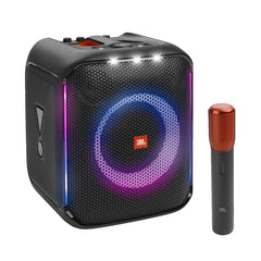 A Photo Of JBL PartyBox Encore with Wireless Microphone - Portable Bluetooth Speaker, Light Show, and 10-Hour Playtime