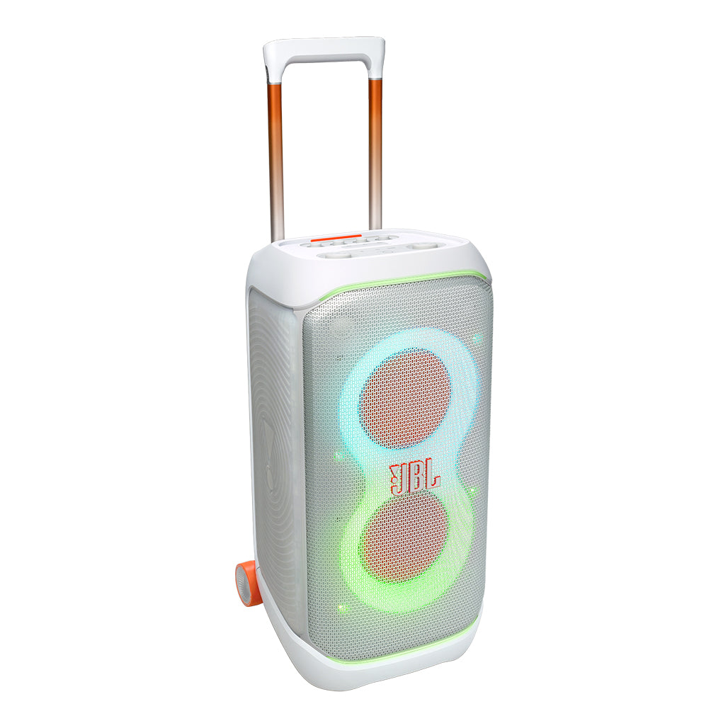 A Photo Of JBL PartyBox Stage 320 - Portable Bluetooth Party Speaker with Wheels and Lightshow