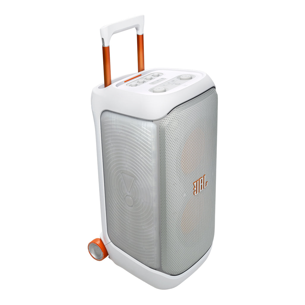 A Photo Of JBL PartyBox Stage 320 - Portable Bluetooth Party Speaker with Wheels and Lightshow