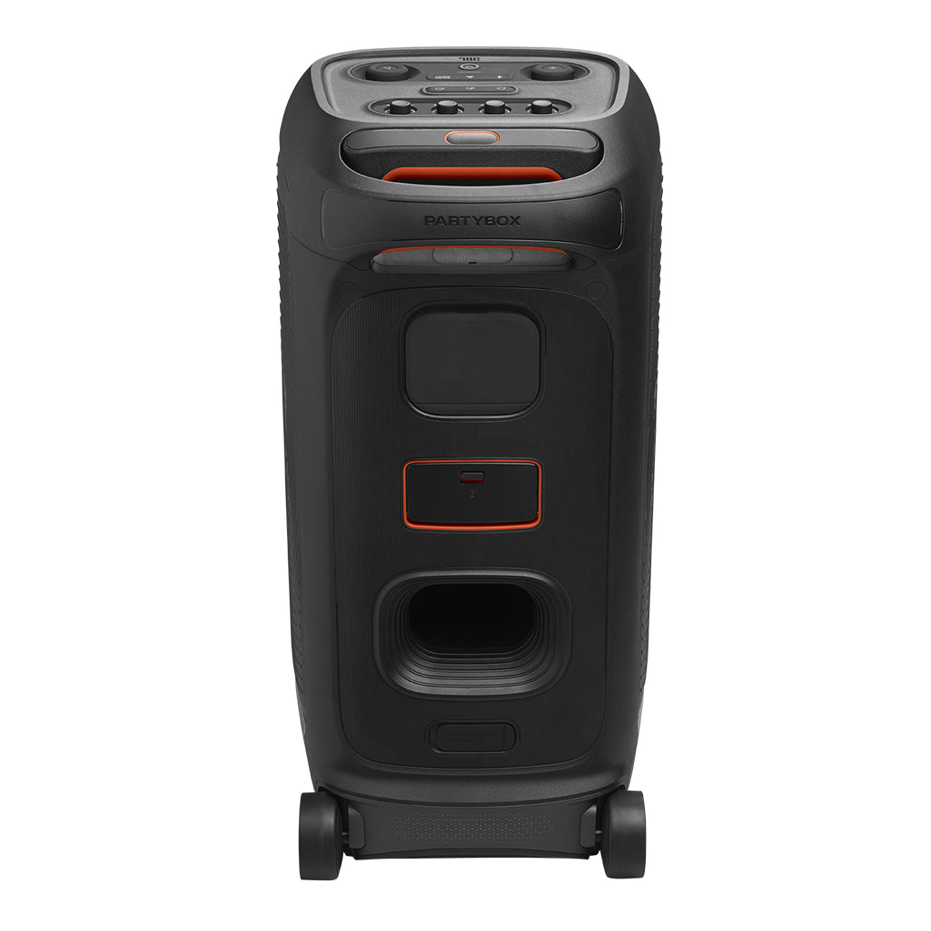 A Photo Of JBL PartyBox Stage 320 - Portable Bluetooth Party Speaker with Wheels and Lightshow