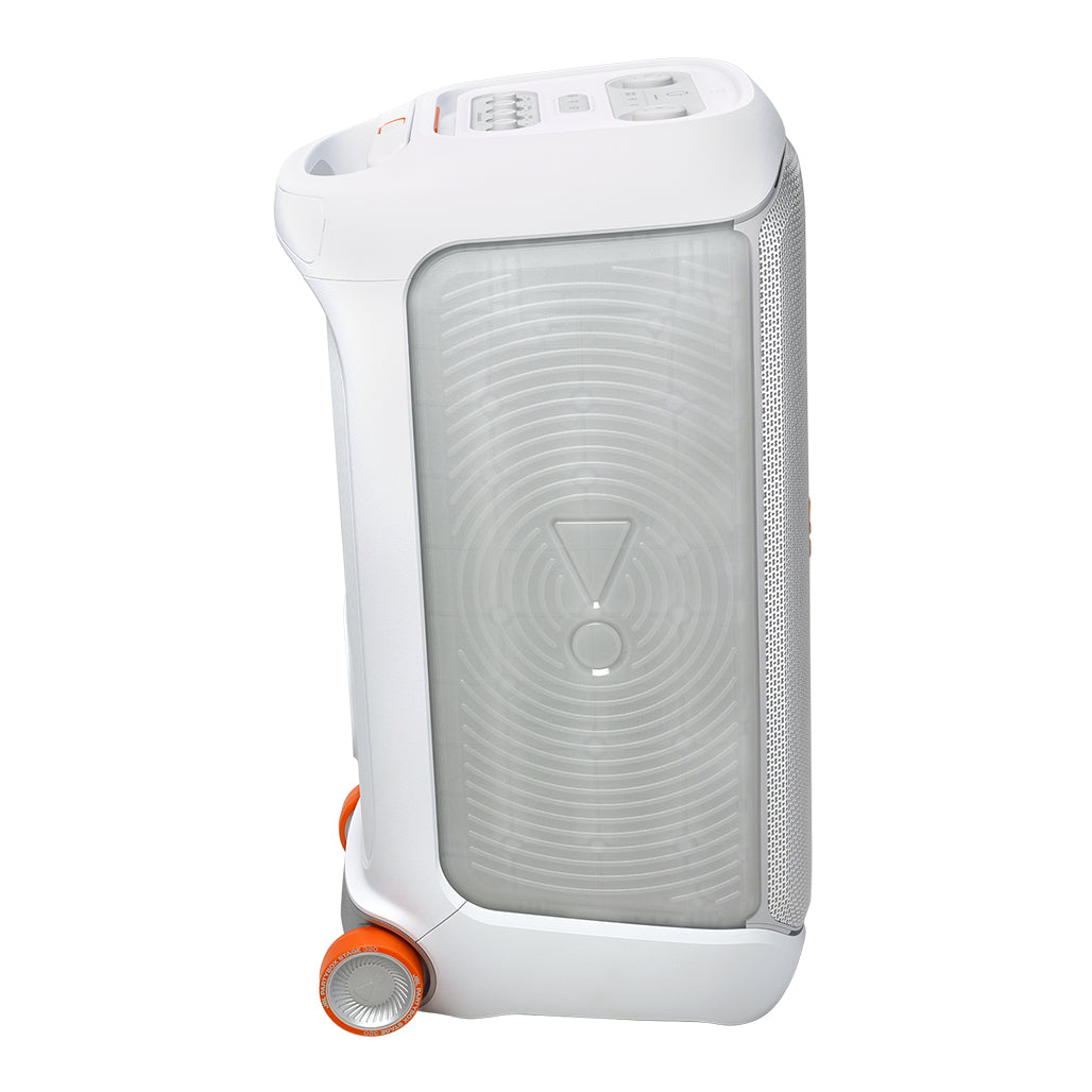 A Photo Of JBL PartyBox Stage 320 - Portable Bluetooth Party Speaker with Wheels and Lightshow