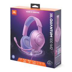 A Photo Of JBL Quantum 100M2 Wired Over-Ear Gaming Headset – Immersive Sound, Detachable Microphone, All-Platform Compatibility