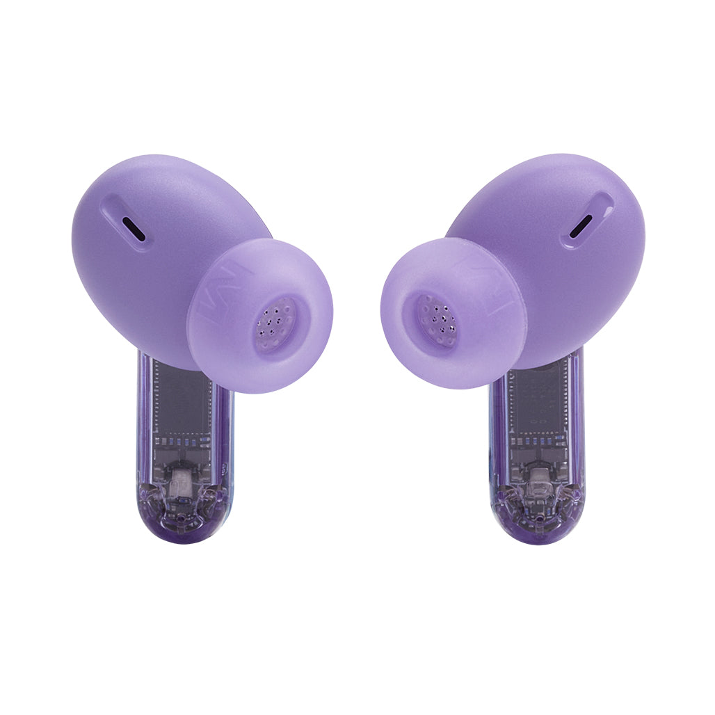 A Photo Of JBL Tune Beam 2 Ghost Edition - True Wireless Earbuds with Adaptive Noise Cancelling and JBL Pure Bass Sound