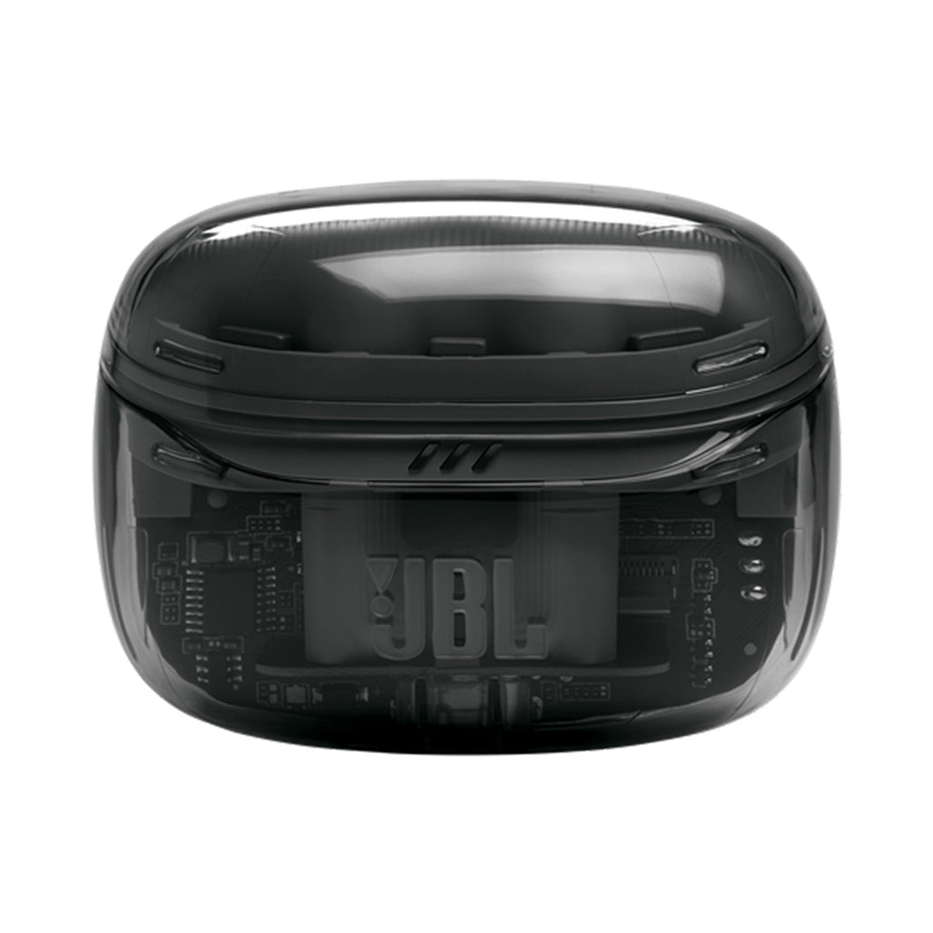 A Photo Of JBL Tune Beam 2 Ghost Edition - True Wireless Earbuds with Adaptive Noise Cancelling and JBL Pure Bass Sound