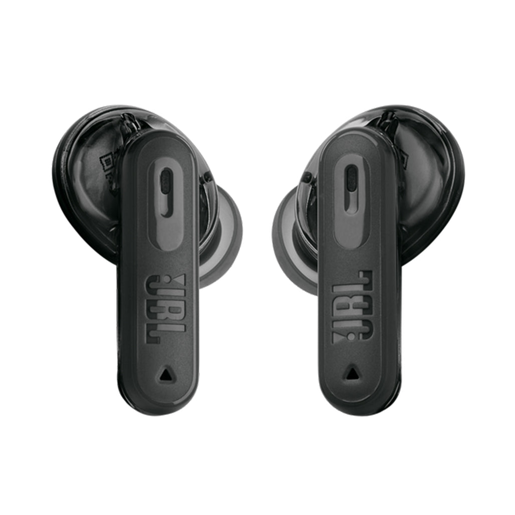 A Photo Of JBL Tune Beam 2 Ghost Edition - True Wireless Earbuds with Adaptive Noise Cancelling and JBL Pure Bass Sound