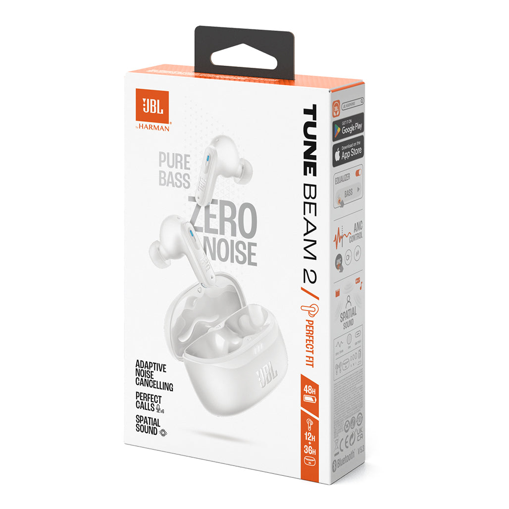 A Photo Of JBL Tune Beam 2 True Wireless Earbuds – Pure Bass Sound with Adaptive Noise Cancelling & Spatial Sound