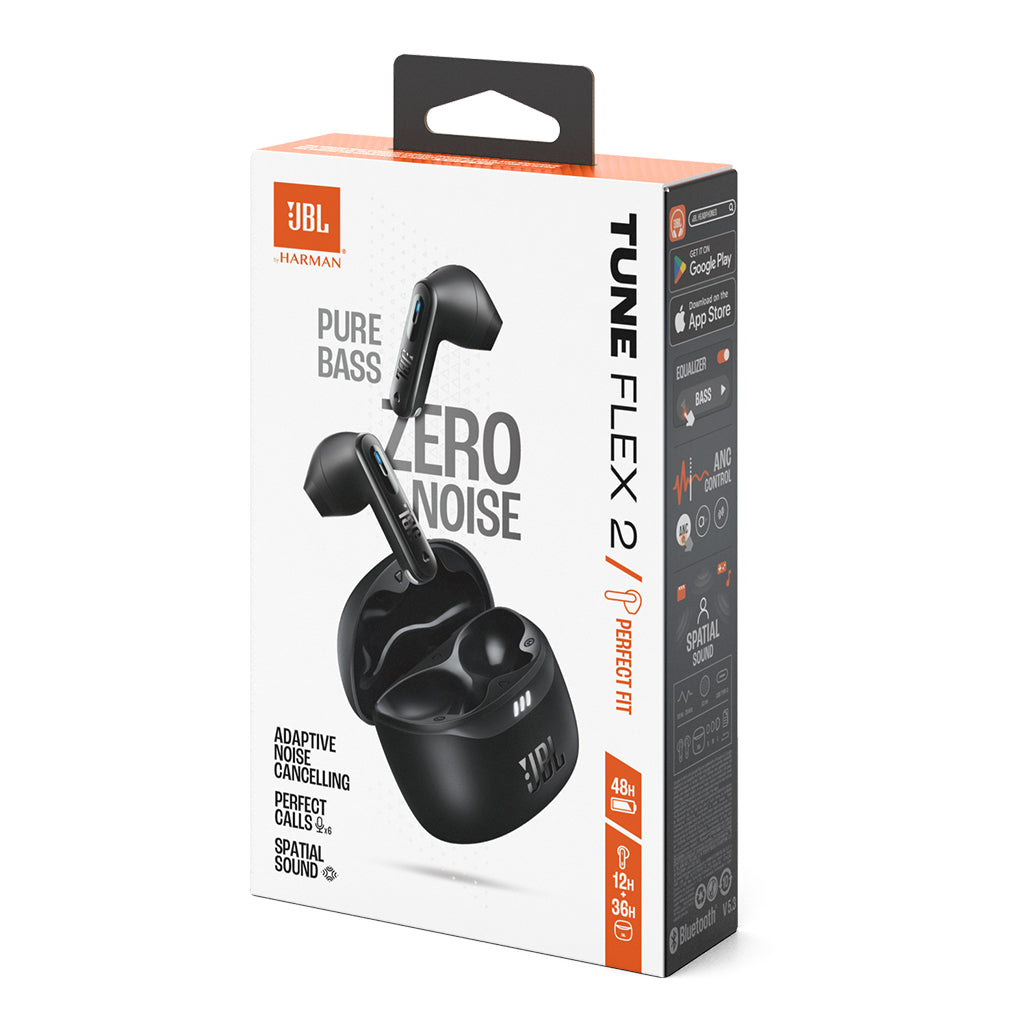 A Photo Of JBL Tune Flex 2 True Wireless Earbuds – Pure Bass, Adaptive Noise Cancelling, and Immersive Spatial Sound