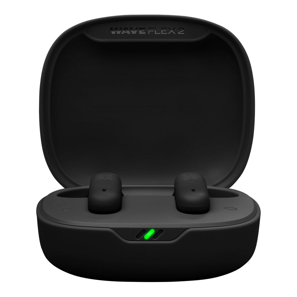 A Photo Of JBL Wave Flex 2 True Wireless Earbuds - Pure Bass Sound, 40H Battery, Smart Ambient, 4-Mic System