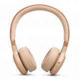 JBL Live 670NC Wireless On-Ear Headphones with True Adaptive Noise Cancellation - Sandstone