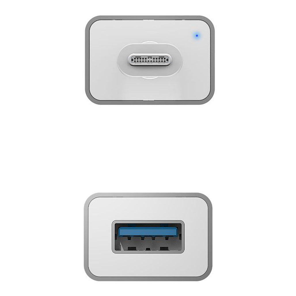 A Photo Of J5Create USB-C™ 4-Port Hub JCH344 - High-Speed USB 3.1 (Gen 1) Hub Compatible with Windows®, macOS®, Linux®, Chrome OS™