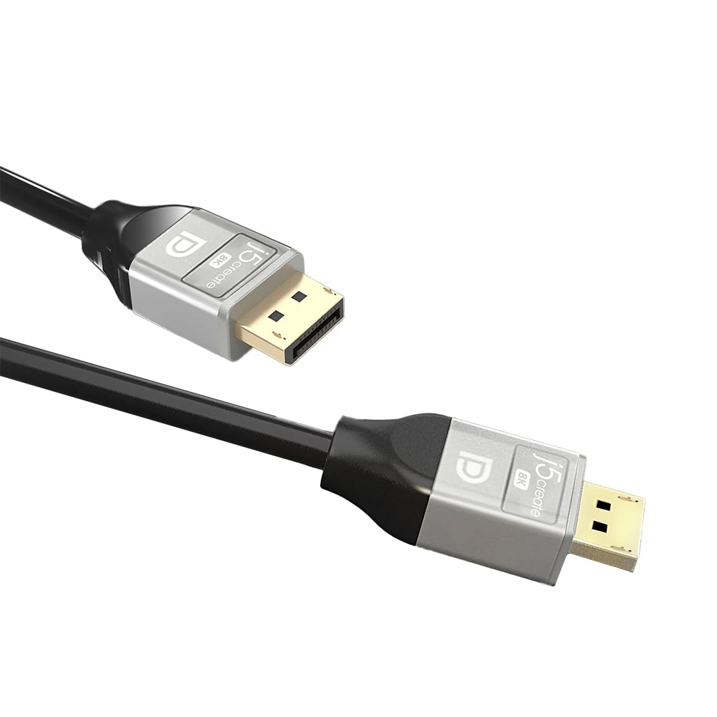 J5Create 8K DisplayPort Cable JDC43, 32989604053244, Available at 961Souq