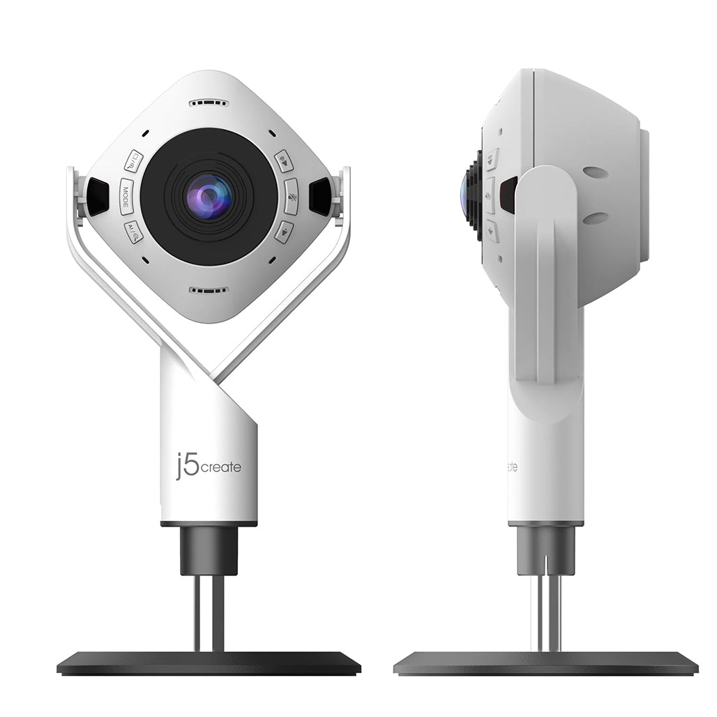 J5Create360° AI-Powered Webcam with Speakerphone - JVU368, 33003144872188, Available at 961Souq