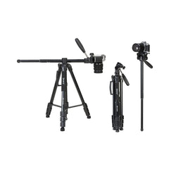 A Photo Of Jmary KP-2294 Professional Tripod with 1/4 UNC Screw, 3kg Load Capacity, and 179cm Maximum Height