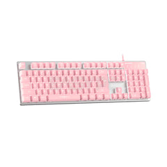 A Photo Of Fantech K613L Fighter II Sakura Edition - Pink Tournament Gaming Keyboard