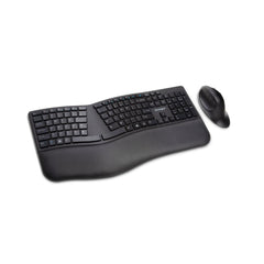 A Photo Of Kensington Pro Fit® Ergo Wireless Keyboard and Mouse – Ergonomist-Approved Comfort with Spill-Proof Design