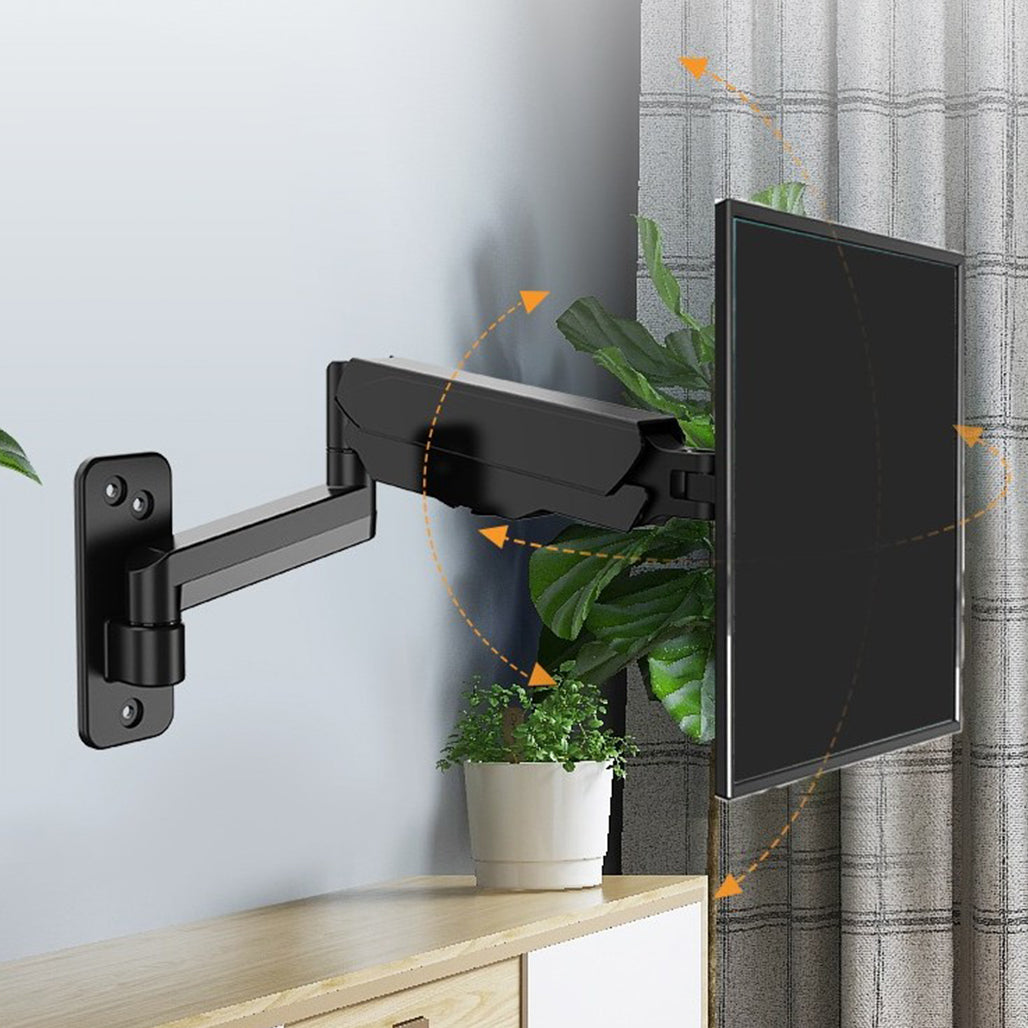 A Photo Of KALOC KLC-M520 Adjustable Single Monitor Arm for 17-35 Inch Screens – Internal Gas Spring Technology