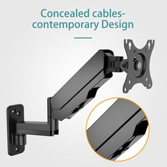 A Photo Of KALOC KLC-M520 Adjustable Single Monitor Arm for 17-35 Inch Screens – Internal Gas Spring Technology