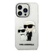 A Small Photo Of Karl Lagerfeld - IML Glitter NFT Karl & Choupette Hard Case - For iPhone 15 Pro's Color Variant