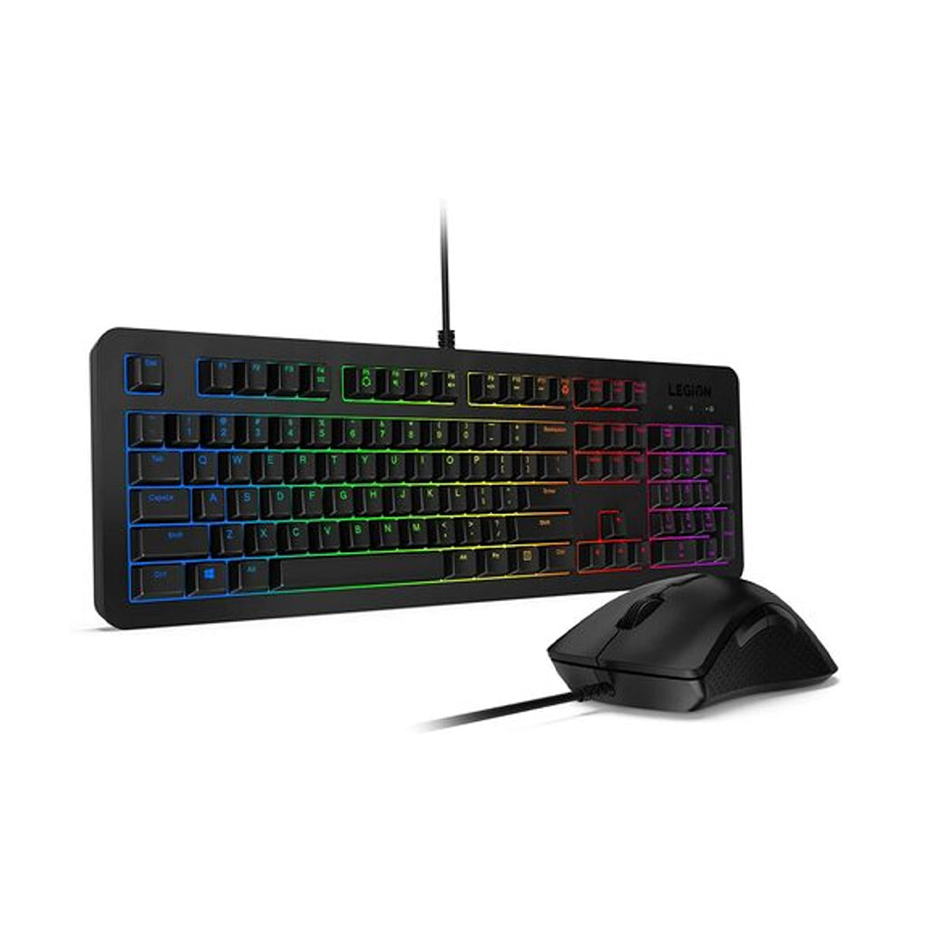 A Photo Of Lenovo Legion KM300 RGB Gaming Combo - Keyboard and Mouse Set | GX30Z21568