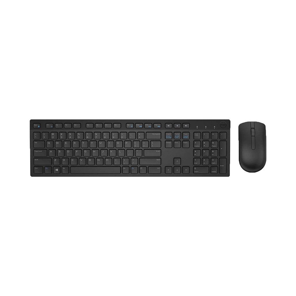 Dell KM636 Kit Keyboard + Mouse Wireless, Black, 31989073510652, Available at 961Souq