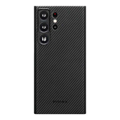 PITAKA MagEZ Case Black/Gray Twill for Samsung Galaxy S23/Plus/Ultra