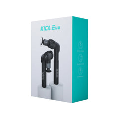 A Photo Of KiCA Evo - Professional Massage Gun with Foldable Design, Extendable Handle, and Heat Function