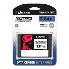 A Photo Of Kingston DC600M 3840GB 2.5” SATA Enterprise SSD – High-Performance Storage for Data Centers