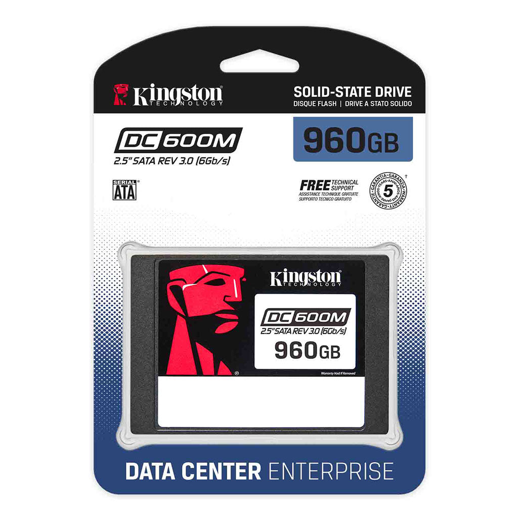 A Photo Of Kingston DC600M 960GB 2.5” SATA Enterprise SSD – Reliable and High-Performance Storage for Data Centers