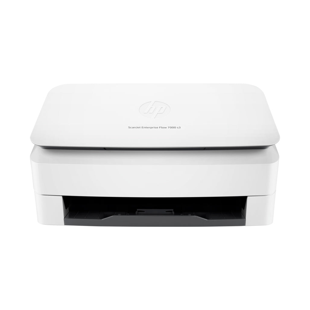 A Photo Of HP ScanJet Enterprise Flow 7000 s3 | High-Speed Sheet-fed Document Scanner | 150 IPM Duplex Scanning | 80-Page ADF | Efficient Performance